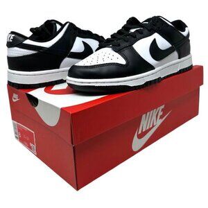 Nike Men's Dunk Low Retro Panda Shoes Sneakers Black White DD1391-100